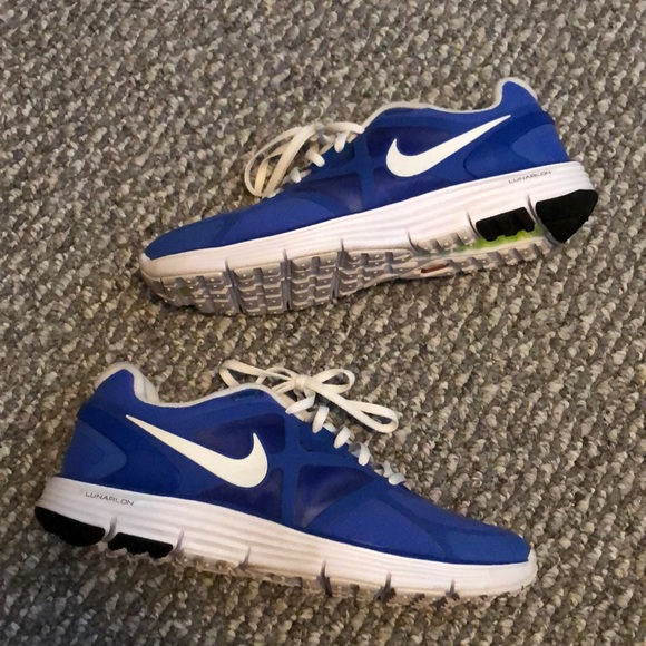 Nike Shoes - Nike Blue and White Sneakers with Fitsole 11